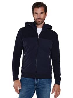 engbers Herren Herren Strickjacke mit Kapuze, 36096, 36096, Marineblau in Größe XL von engbers