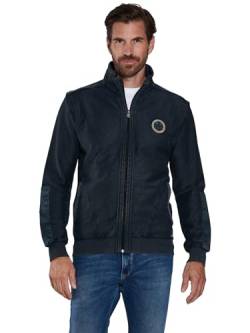 engbers Herren Herren Sweatjacke mit Stehkragen, 36148, 36148, Saphirblau in Größe L von engbers