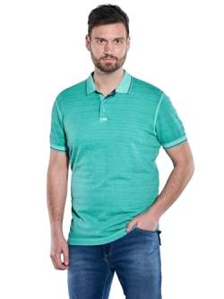 engbers Herren Herren T-Shirt mit Polo-Kragen, 36331, 36331, Petrolgrün in Größe XL von engbers