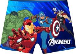 Marvel Avengers Jungen Badeshorts Boxershorts Badehose Schnelltrocknend Atmungsaktiv Größe 92/98 von eplusm