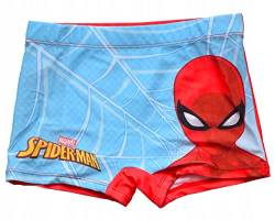 Marvel Avengers Spiderman Jungen Badeshorts Badeanzug Boxershorts Badehose Schnelltrocknend Atmungsaktiv 104/110 116/122 128/134 Grösse (as3, Numeric, Numeric_104, Numeric_110, Regular, Rot) von eplusm