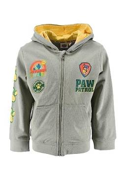 eplusm Paw Patrol Kapuzenpullover Hoodie mit Reißverschluss Jungen Kapuzen Jacke Chase und Marshall Winter Sweatshirt Kinder Geschenk (DE/NL/SE/PL, Alter, 6 Jahre, Regular, Gelb) von eplusm