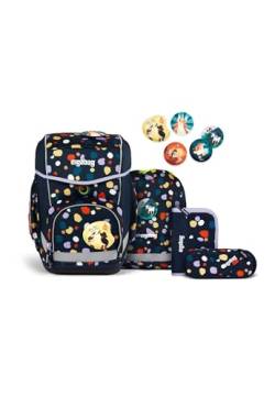 ergobag cubo Set ergonomischer Schulrucksack Klassisch 5-teilig 1. Klasse Grundschule von ergobag