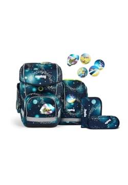 ergobag cubo Set ergonomischer Schulrucksack Klassisch 5-teilig 1. Klasse Grundschule von ergobag