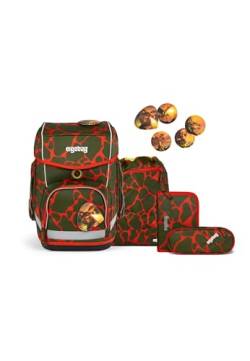 ergobag cubo Set ergonomischer Schulrucksack Klassisch 5-teilig 1. Klasse Grundschule von ergobag