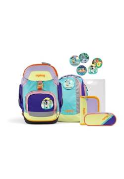 ergobag pack Set ergonomischer Schulrucksack Flexibel 6-teilig 1. Klasse Grundschule von ergobag