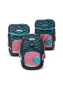 ergobag pack Sicherheitsset mit Reflektorstreifen Sichtbarkeits-Set mit Reflektorstreifen pack cubo und cubo light gekauft nach Juli 2019 Set 3-teilig von ergobag