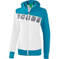 ERIMA Fußball - Teamsport Textil - Jacken 5-C Trainingsjacke Kapuze Damen von erima