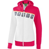 ERIMA Fußball - Teamsport Textil - Jacken 5-C Trainingsjacke mit Kapuze Damen von erima