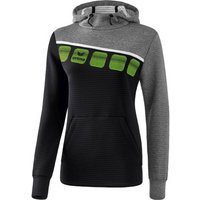 ERIMA Fußball - Teamsport Textil - Sweatshirts 5-C Kapuzensweat Damen von erima