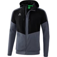 ERIMA Herren Squad Tracktop Jacke mit Kapuze von erima