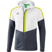 ERIMA Herren Squad Trainingsjacke mit Kapuze von erima