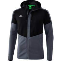 ERIMA Herren Squad Trainingsjacke mit Kapuze von erima