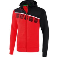 ERIMA Trainingsjacke mit Kapuze 5-C von erima