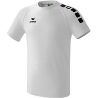Erima Kurzarmshirt 5-CUBES Unisex Classic Gr. 116 T-Shirt Laufshirt Shirt Trikot Laufen Sport weiss von erima