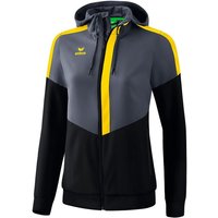 Erima Präsentationsanzug Damen Squad Tracktop Jacke mit Kapuze von erima