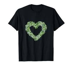 Maiglöckchen-Herz T-Shirt von es designs