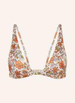 Espadrij L'originale Triangel-Bikini-Top Eileen orange von espadrij l'originale