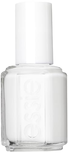 Essie Nagellack für farbintensive Fingernägel, Nr. 1 blanc, Weiß, 13,5 ml von essie