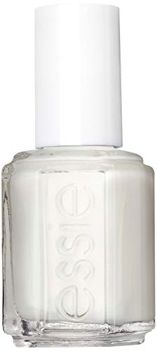 Essie Nagellack für farbintensive Fingernägel, Nr. 4 pearly white, Weiß, 13,5 ml von essie