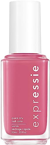 Essie Schnelltrocknender Nagellack „expressie“, Nr. 235 crave the chaos, Pink, Vegane Formel, 10 ml von essie