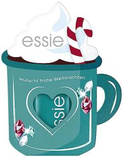 Essie X-Mas Coffret Tasse, Nr. 894 (un) guilty pleasures, hochwertiger und farbintensiver Nagellack, 13,5 ml + festlicher Baumschmuck von essie