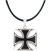 etNox hard and heavy Anhänger - Black Iron Cross - für Männer von etNox hard and heavy