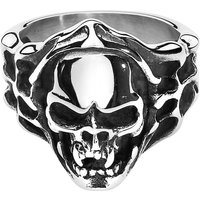 etNox hard and heavy Ring - Evil Skull - für Männer von etNox hard and heavy