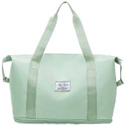 Reise -Duffels Reise Tasche für Frauen Faltbare Duffle Beutel wasserdichtes Weekender -Bag Nass trocken separat von eurNhrN