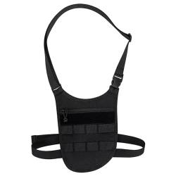 Unterarm Umhängetasche Nylon Anti -Diebstahl -Beutel Reißverschluss Crossbody Bag 7.5x10,2 Zoll Umhängetasche für Männer Frauen mit Teilen von Gegenständen von eurNhrN