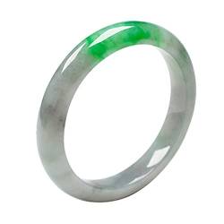 evimo Smaragd-Armband, Damen-Jade-Armband (Farbe: A, Größe: 54–56 mm) von evimo