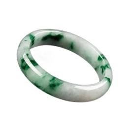 evimo Smaragd-Armband, schwebende grüne Blume, Smaragd-Stein-Armband, Damen-Armband (Farbe: A, Größe: 60–62 mm) von evimo