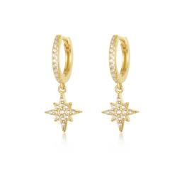 Ohrringe Ohrstecker Damen Schmuck Earrings Mode Tennisschläger Anhänger Tropfen Ohrring Piercing Kreis Runde Hoops Ohrringe Für Frauen Pendiente Geschenk W0047-Y von exdas