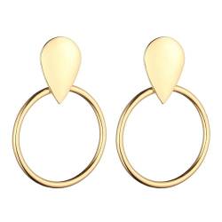 Ohrringe Ohrstecker Damen Schmuck Earrings Ohrringe Vintage Tropfen Baumelnde Ohrringe Für Frauen Statement-Ohrringe Mode Gold von exdas