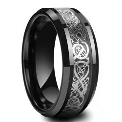 exdas Ring Ringe Damen Bijouterie Herren 8 Mm Herrenringe Ringe Für Männer Frauen Ehering 13 Style14 von exdas