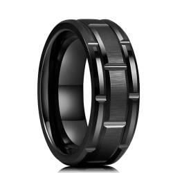 exdas Ring Ringe Damen Bijouterie Herren 8Mm Herrenringe Ringe Für Männer Frauen Ehering 7 Style29 von exdas