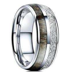 exdas Ring Ringe Damen Bijouterie Herren 8Mm Ring Herren Abalone Muschel Ringe Für Herren Damen Ehering 9 Style7 von exdas