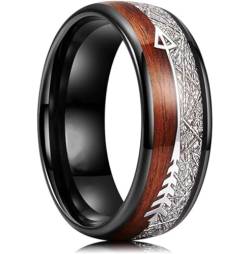 exdas Ring Ringe Damen Bijouterie Herren Mode 8Mm Schwarz Farbe Ringe Für Männer Ring Herren Ehering 13 Style17 von exdas
