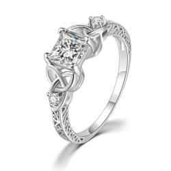 exdas Ring Ringe Damen Bijouterie Herren Temperament-Versprechensringe Für Frauen, Hochzeit, Verlobungsring 7 Dzr022 von exdas