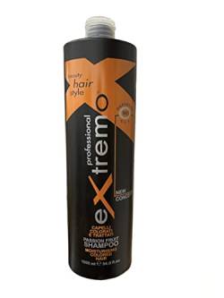 extremo Kur-Shampoo für coloriertes Haar mit Maracujakernöl ohne Parabene und SLS(Sulfat) - 1 Liter - Made in Italien von extremo