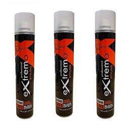 extremo professionelle Haarspray-starker Halt-Made in Italien-3 x 500 ml, 1500.0 milliliter, 1 von extremo