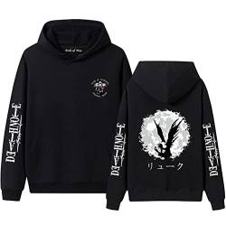 Death Note Hoodie Anime Cosplay Kostüm Ryuk Yagami Light Pullover Langarm Sweatshirt Jacke Mantel für Damen Herren von famesale