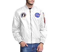 famesale Unisex NASA Personality Printing Lässig Kurzarm Langarm Langarm Kapuzenpullover Hose Jacke Daunenjacke von famesale