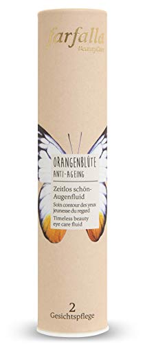 farfalla Orangenblüte Anti-Ageing straffende Feuchtigkeitscreme - 100% zertifizierte Naturkosmetik, 30 ml von farfalla