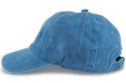 fashionchimp ® Baseballcap im Vintage Used-Look aus 100% Baumwolle, Unisex Jeans Denim Cap (Hellblau) von fashionchimp