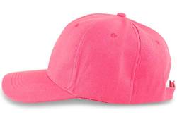 fashionchimp Baseball Basic-Cap in verschiedenen Uni-Farben, Unisex 6-Panel Cap, Kappe (Pink) von fashionchimp