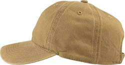 fashionchimp Baseballcap im Vintage Used-Look aus 100% Baumwolle, Unisex Jeans Denim Cap (Beige) von fashionchimp