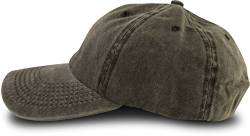 fashionchimp Baseballcap im Vintage Used-Look aus 100% Baumwolle, Unisex Jeans Denim Cap (Grau) von fashionchimp