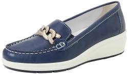 fat brain co Damen D.Maratea Enval Fahrer-Slipper, blau, 35 EU von fat brain co