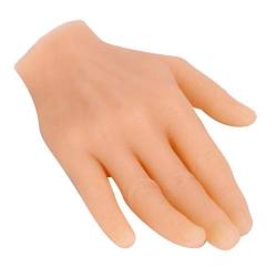 Gleiches Verhältnis Menschliche Hand, Erwachsene Männliche Hand Tätowierer üben Hand Silikon Hand, für Künstler Künstler Handform Ähnliche Anfänger(Right hand) von fegayu